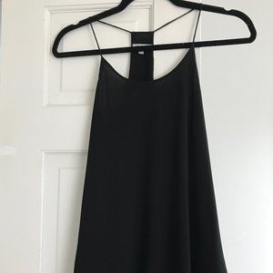 Naked Zebra Black Top